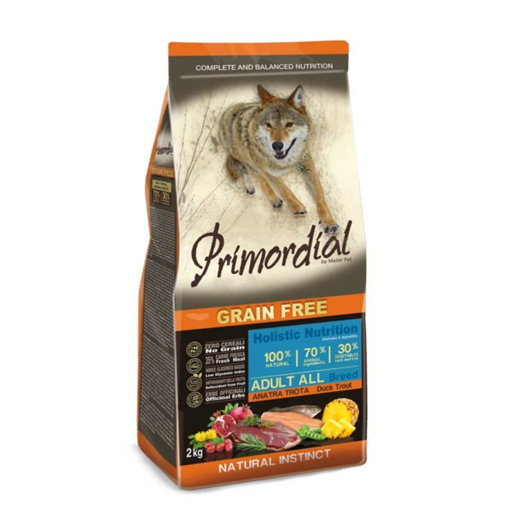 PRIMORDIAL ADULT TRUCHA & PATO 2 KG