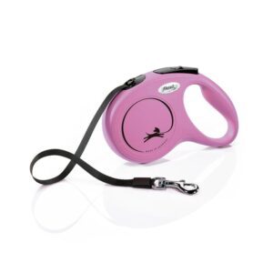 FLEXI CLASSIC M CINTA 5m HASTA 25Kg ROSA