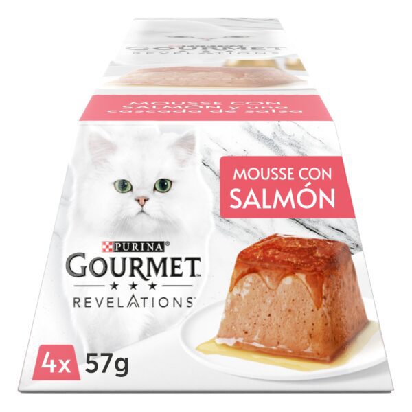 GOURMET Revelations Mousse con Salmón 4*57gr - Imagen 2