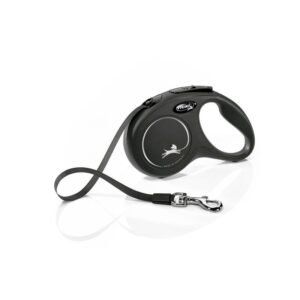 FLEXI CLASSIC S CINTA, 5m HASTA 15Kg NEGRO