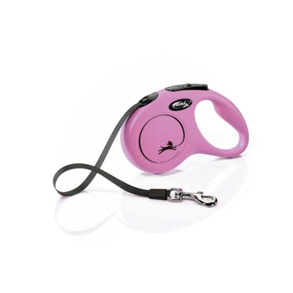 FLEXI CLASSIC, S, CINTA, 5m, HASTA 15Kg ROSA - Imagen 2