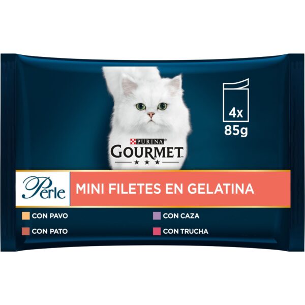 GOURMET PERLE FINAS LAMINAS GELATINA 4 x 85gr