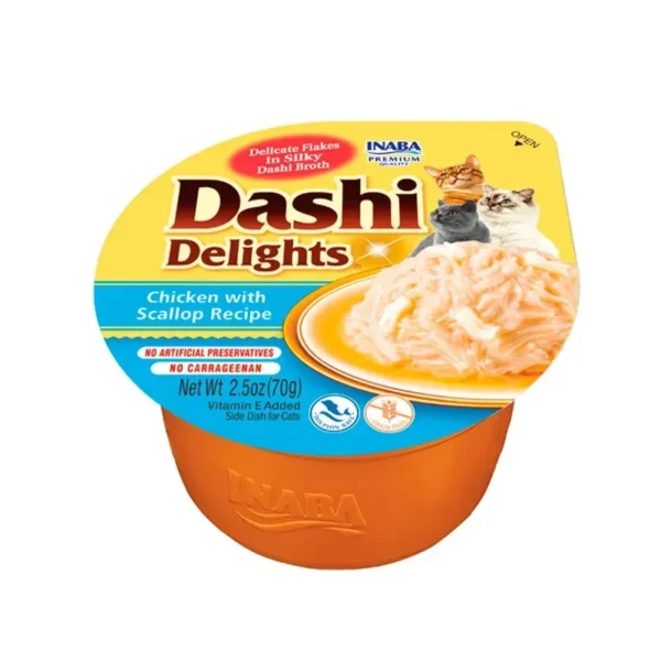 CHURU DASHI DELIGHT Pollo Con Vieira 70gr