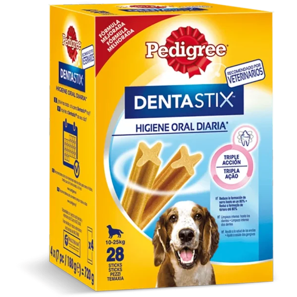 PEDIGREE DENTASTIX +10 KG. 28 UD