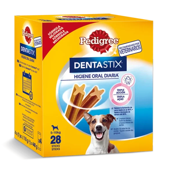 PEDIGREE DENTASTIX 5-10 KG. 28 STICKS 440GR