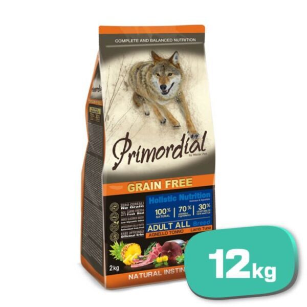 PRIMORDIAL ADULT ATÚN & CORDERO 12KG - Imagen 2