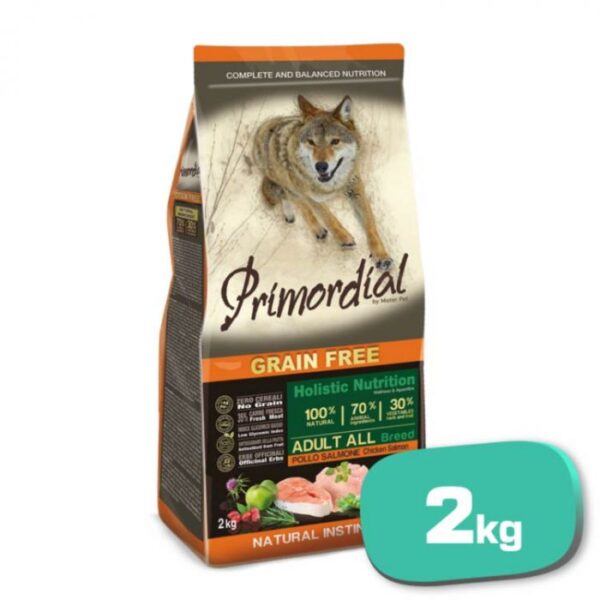 PRIMORDIAL ADULTO POLLO & SALMÓN 2KG