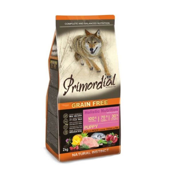 PRIMORDIAL PUPPY POLLO & PESCADO OCEÁNICO 2KG