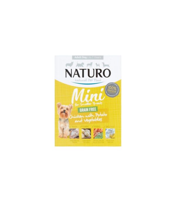 NATURO DOG ADULT MINI GF POLLO&PATATA 150G