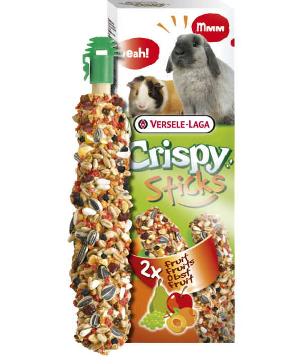 VERSELE LAGA CRISPI STICK CONEJO COBAYA FRUTAS 2UND - Imagen 2