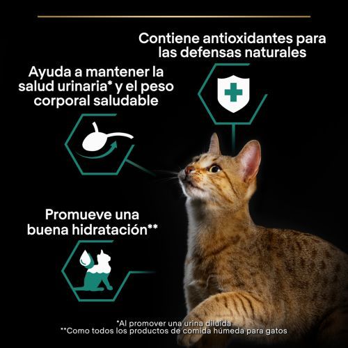 PURINA® PRO PLAN® Gato Adulto Sobre ESTERILIZADO Maintenance con Buey en salsa 85g - Imagen 3