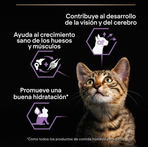 PURINA® PRO PLAN® Gato Lata Mousse Baby Kitten Rico en Pollo 85gr - Imagen 3