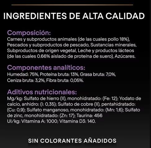 PURINA® PRO PLAN® Gato Lata Mousse Baby Kitten Rico en Pollo 85gr - Imagen 5