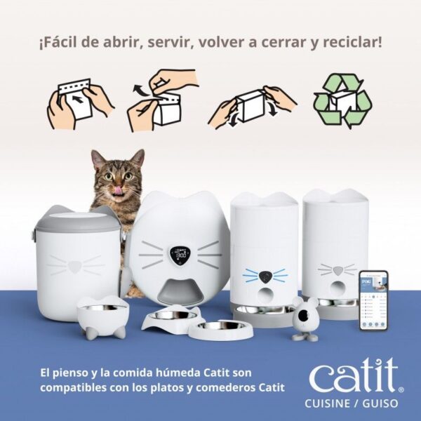 Catit Cuisine Guiso con Marisco, 95gr - Imagen 4