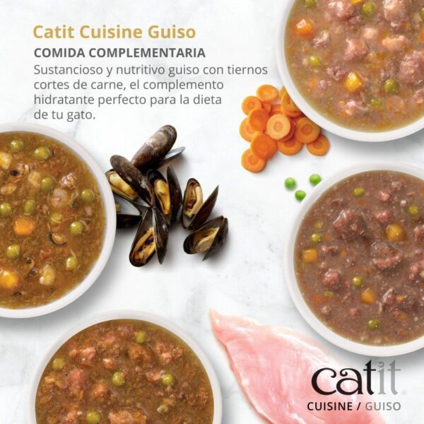 Catit Cuisine Guiso con Marisco, 95gr - Imagen 6