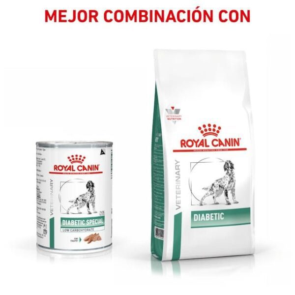 ROYAL CANIN Diabetic Special Low Carbohydrate (paté)  410 gr - Imagen 7