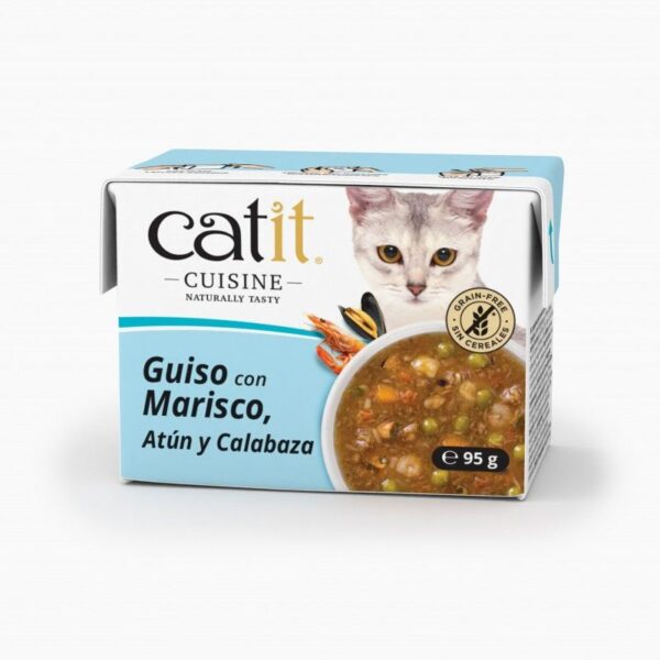 Catit Cuisine Guiso con Marisco, 95gr