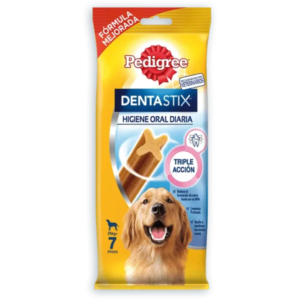 PEDIGREE DENTASTIX PERRO + 25KG 270gr 7 sticks