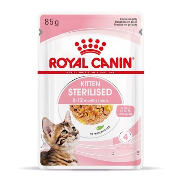 ROYAL CANIN Kitten Sterilised (gelatina)  85 gr