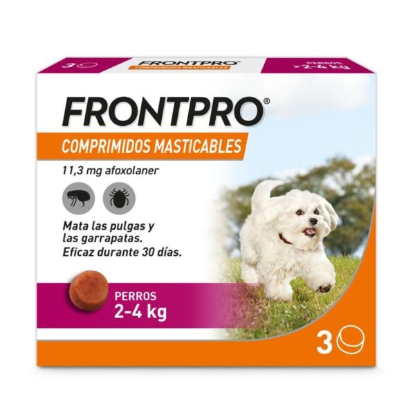 FRONTPRO MASTICABLE 11mg 2-4kg S 3cp