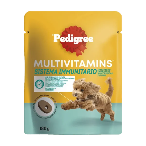 Pedigree Multivitaminas Inmunidad 180gr 30undes