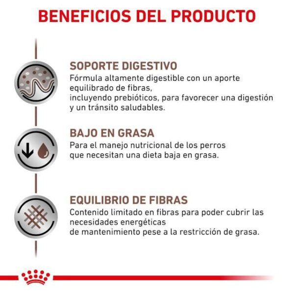 ROYAL CANIN Gastro Intestinal Low Fat  1,5 kg - Imagen 7