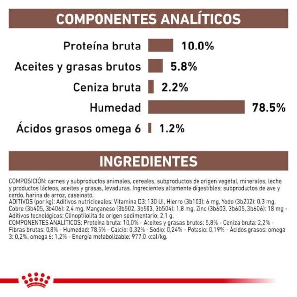 ROYAL CANIN Gastro Intestinal Puppy (mousse ultra suave)  195 gr - Imagen 4