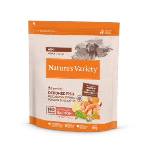 NV DOG NO GRAIN AD MINI SALMON 600gr