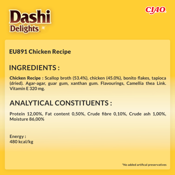 Dashi Delight Delicate Flakes Pollo 40gr - Imagen 2