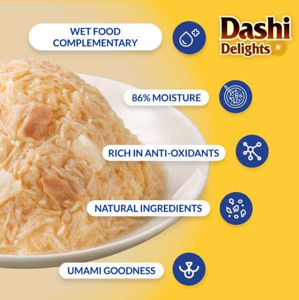 Dashi Delight Delicate Flakes Pollo y Atún 40gr - Imagen 3