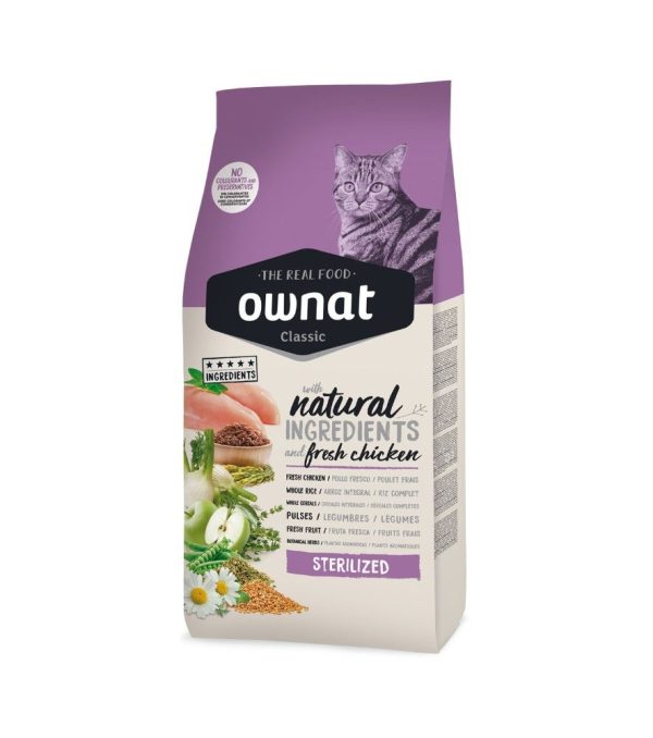 OWNAT CLASSIC STERILIZED CAT 1,5kg