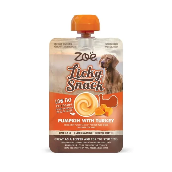 Zoë Licky Snack Calabaza & Pavo 85gr