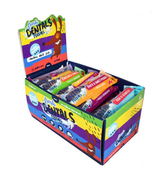 Fresh Dentals Foodies sticks PESCADO y ALGAS 13cm - Imagen 5
