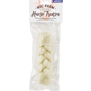 NYC HUESO TRENZA BLANCA
