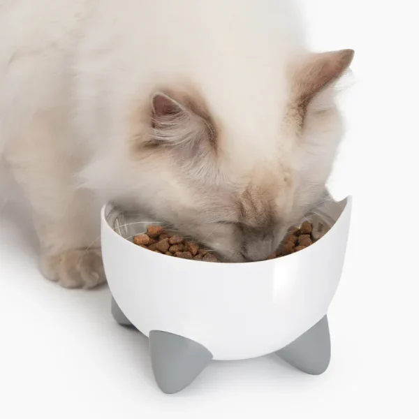 Combo de fuente y comedero para gatos Catit PIXI AZUL - Imagen 5