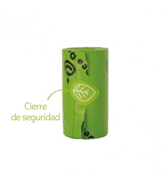 Sakura Poo Bags aroma flor de cereza 18*15 gruesas biodegradables (270 Bolsas) (Con asas) - Imagen 2