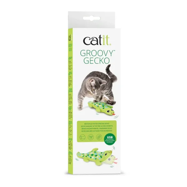Catit Groovy Gecko, Verde - Imagen 3