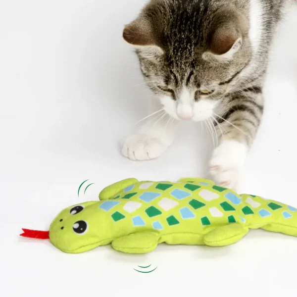 Catit Groovy Gecko, Verde - Imagen 4