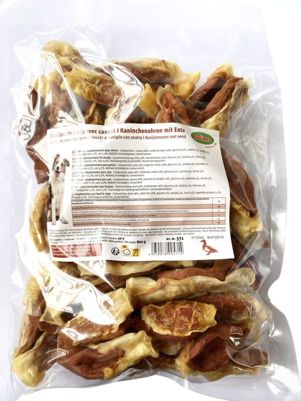 Orejas de Conejo con Pato  1UNIDAD