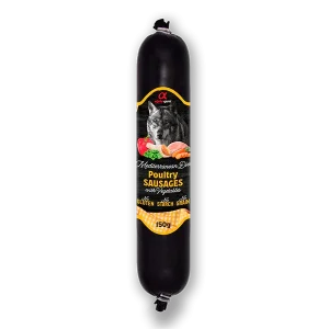 ALPHA SPIRIT SALCHICHA MEDITERRANEAN POULTRY 150gr