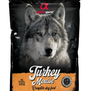 ALPHA SPIRIT Pouch Mousse de Pavo 300gr Perro
