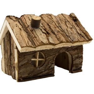 Casa de madera 15x11x12cm