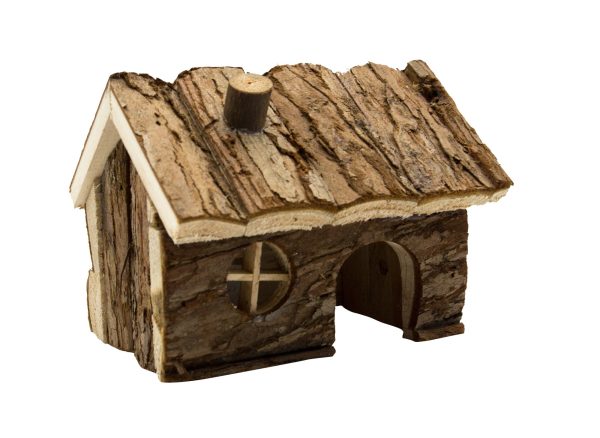 Casa de madera 15x11x12cm