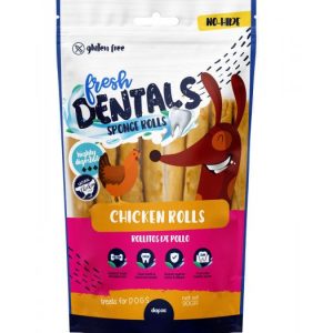 Fresh Dentals Sponge Rolls rollitos esponjosos de pollo