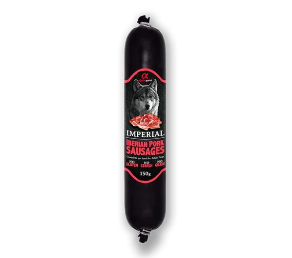 ALPHA SPIRIT Salchicha Mediterranean Diet - Iberian Pork 150gr