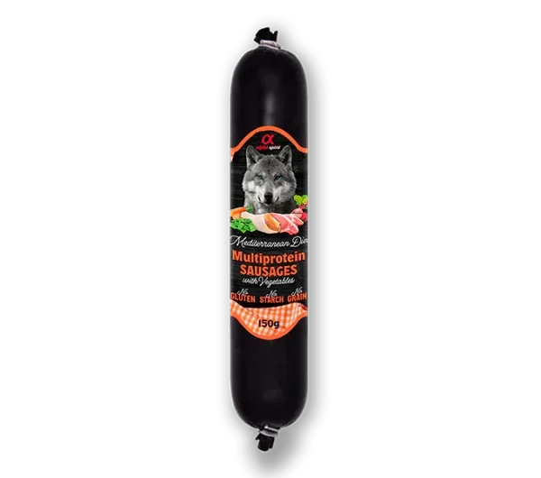 ALPHA SPIRIT  Salchicha Mediterranean Diet - Multiprotein 150gr