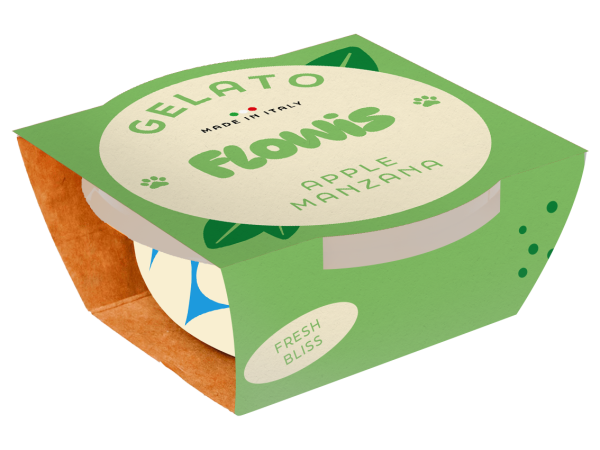 GOSBI FLOWIS GELATO APPLE FLAVOR 40 gr