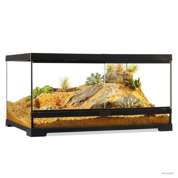 Exo Terra Terrario Cristal Pro Medio Bajo 60x45x30cm PT4407 - Imagen 3