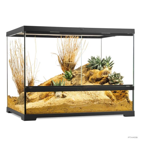 Exo Terra Terrario Cristal Pro Medio Ancho 60x45x45cm PT4408 - Imagen 2