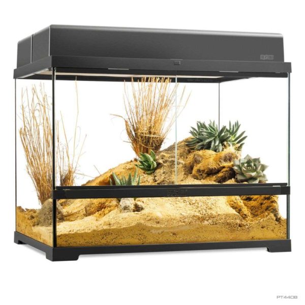 Exo Terra Terrario Cristal Pro Medio Ancho 60x45x45cm PT4408 - Imagen 4